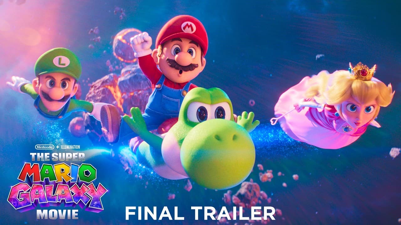Super Mario Galaxy Movie trailer thumbnail
