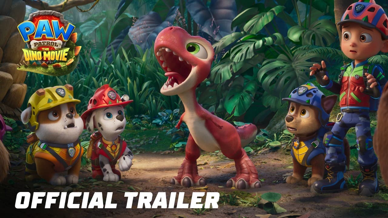 PAW Patrol: The Dino Movie trailer thumbnail